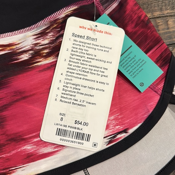 Lululemon Speed Short Original - Picture 2 of 4